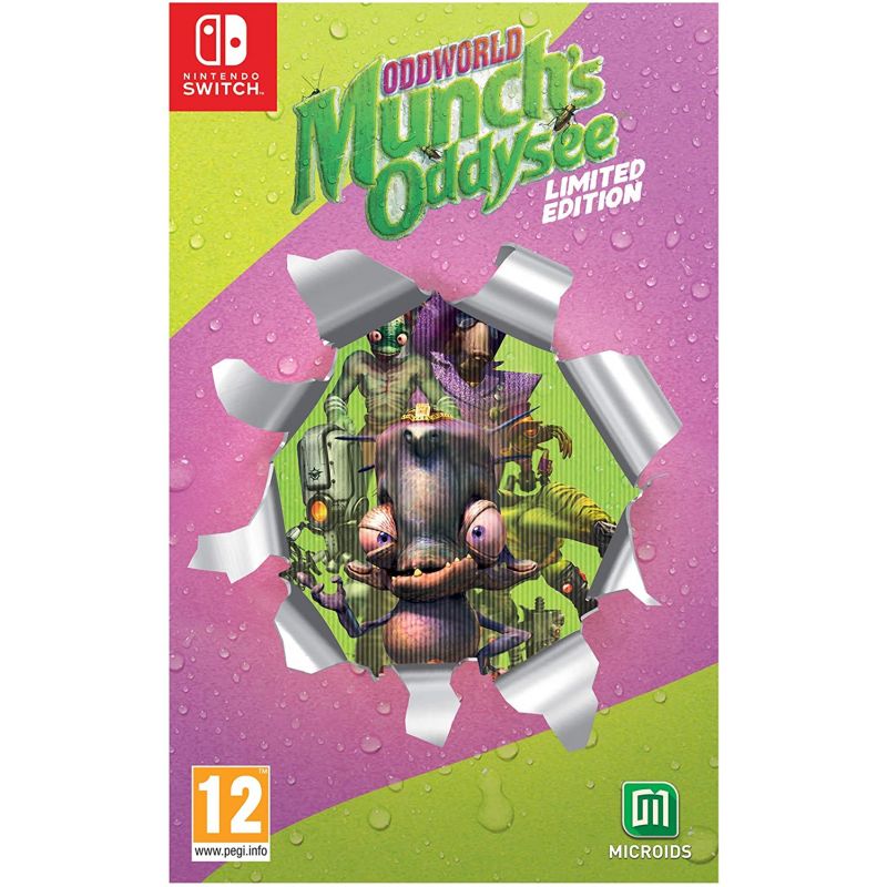 ODDWORLD MUNCHS ODDYSEE LIMITED EDITION SWITCH