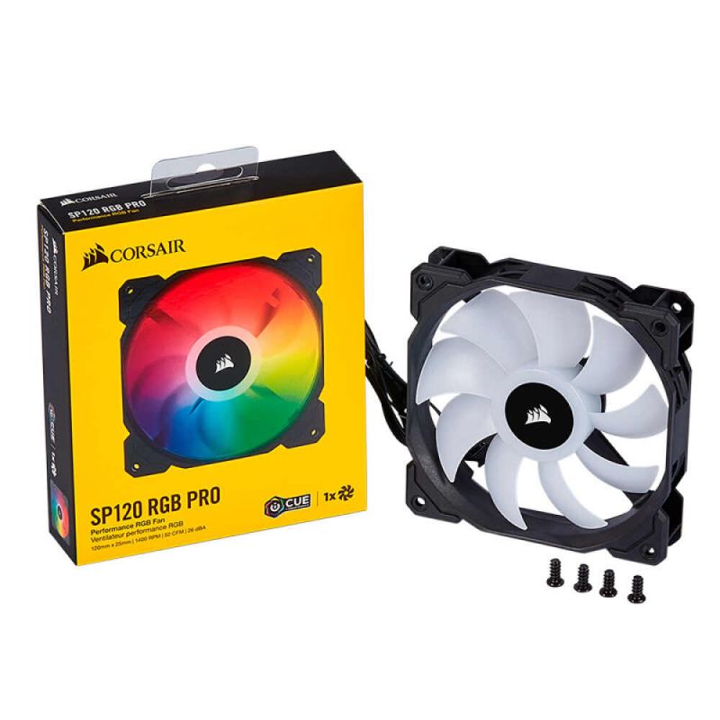 VENTILATEUR BOITIER CORSAIR SP120 RGB PRO