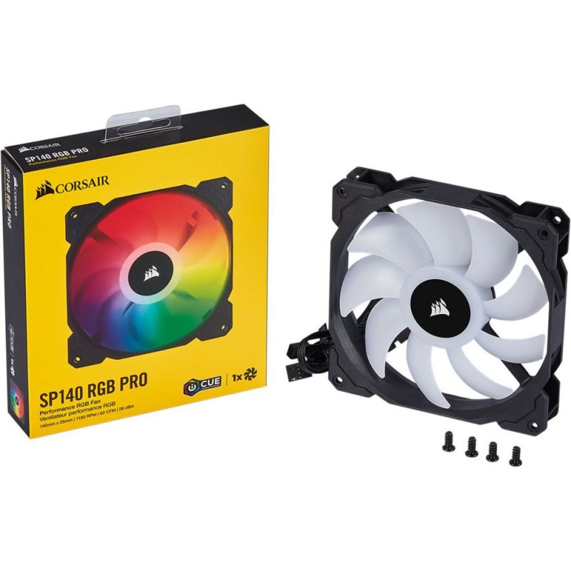 VENTILATEUR RGB CORSAIR SP140 RGB PRO