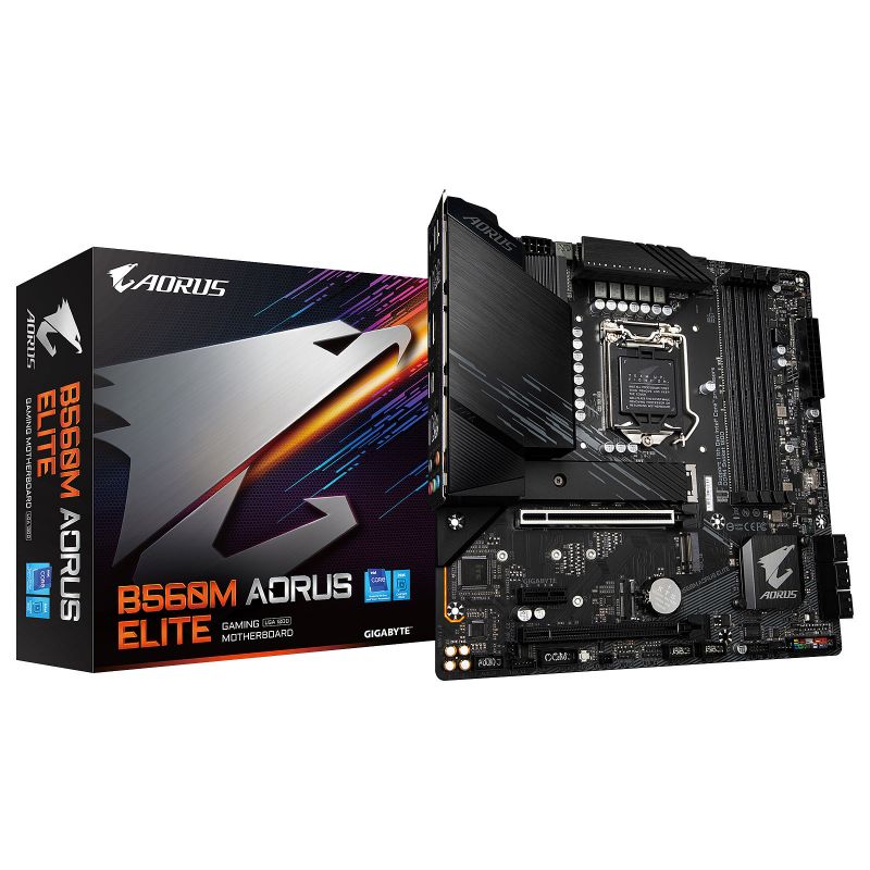 CARTE MERE MICRO ATX GIGABYTE B560M AORUS ELITE B560/LGA1200/M-ATX CARTE MERE MICRO ATX GIGABYTE B560M AORUS ELITE B560/LGA1200/M-ATX