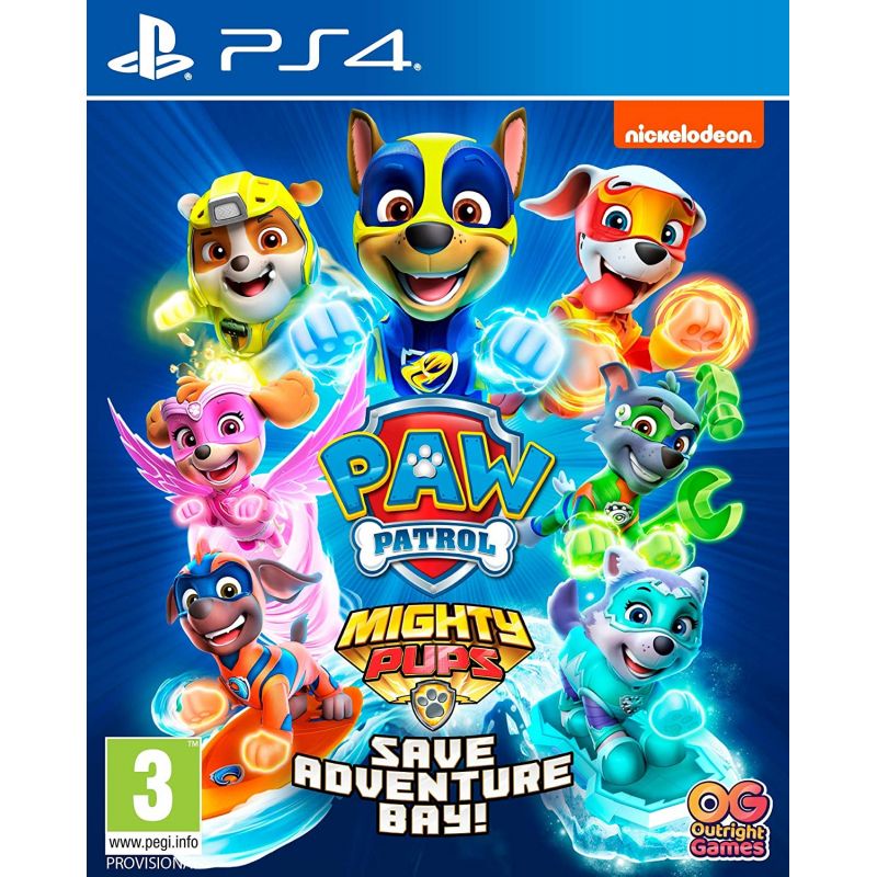 PAT PATROUILLE MIGHTY PUPS SAVE ADVENTURE BAY PS4