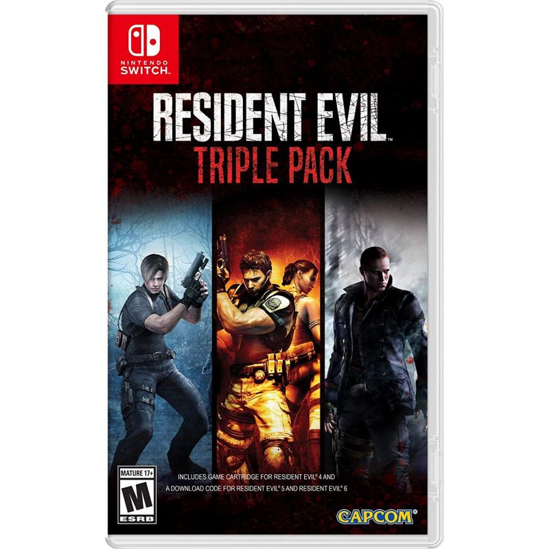 RESIDENT EVIL TRIPLE PACK SWITCH