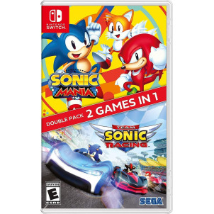 SONIC MANIA + TEAM SONIC RACING DOUBLE PACK (2 JEUX )