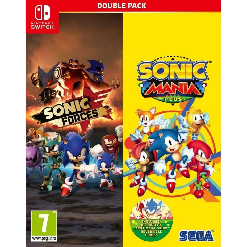 SONIC MANIA PLUS + SONIC FORCES DOUBLE PACK SWITCH