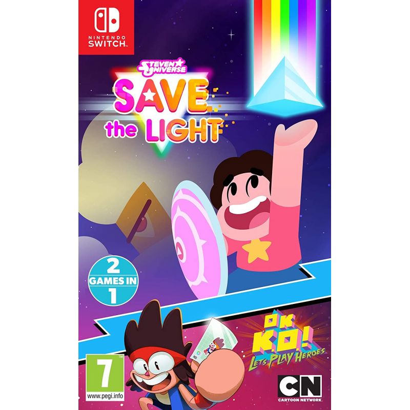 STEVEN UNIVERSE SAVE THE LIGHT & OK KO LETS PLAY HEROES SWITCH