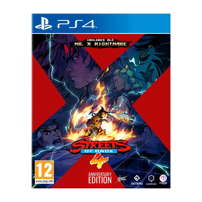 STREETS OF RAGE 4 ANNIVERSARY EDITION PS4