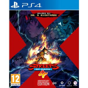 STREETS OF RAGE 4 ANNIVERSARY EDITION PS4