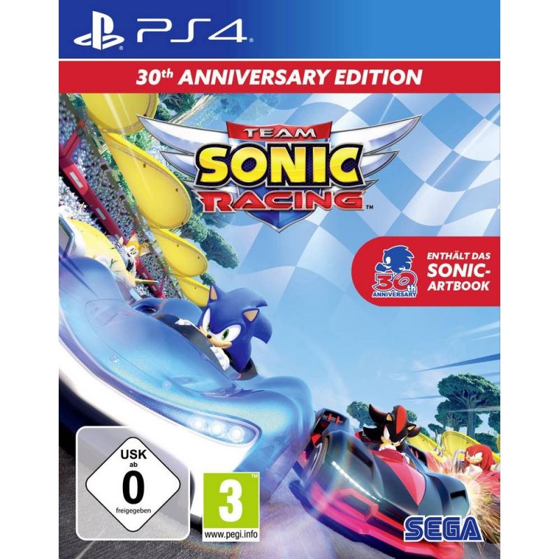 TEAM SONIC RACING - 30TH ANNIVERSARY EDITION PS4