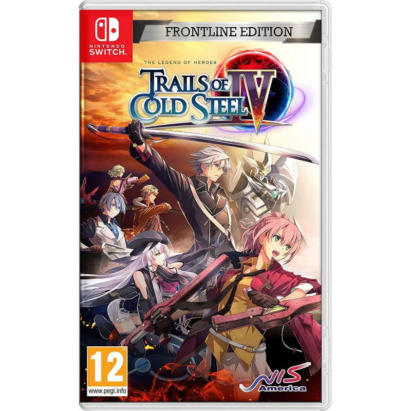 THE LEGEND OF HEROES TRAILS OF COLD STEEL IV FRONTLINE EDITION SWITCH