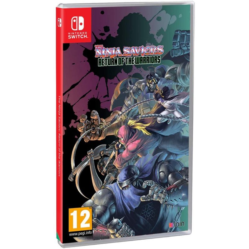 THE NINJA SAVIORS RETURN OF THE WARRIORS NINJA ART EDITION SWITCH