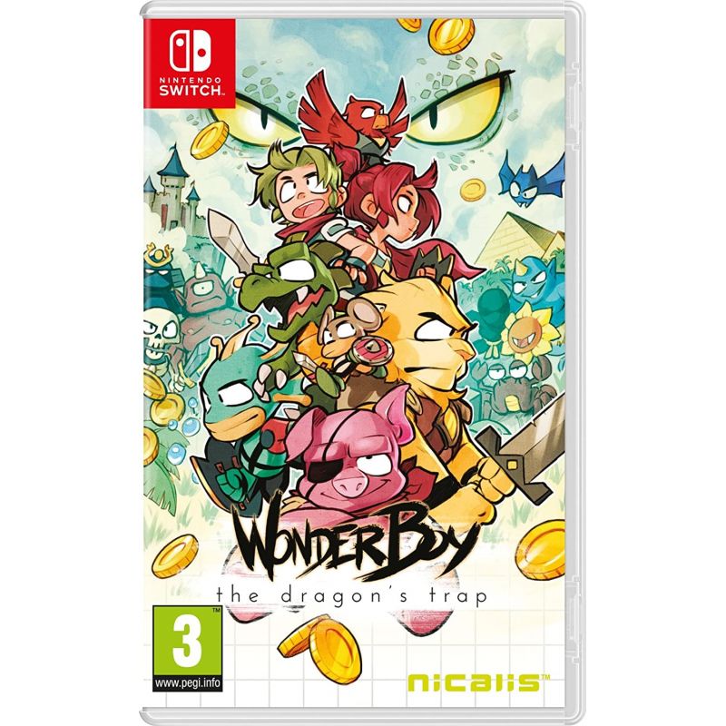 WONDER BOY THE DRAGONS TRAP SWITCH