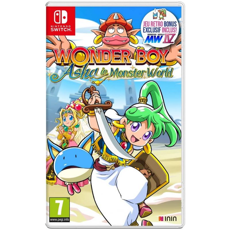 WONDER BOY ASHA IN MONSTER WORLD SWITCH