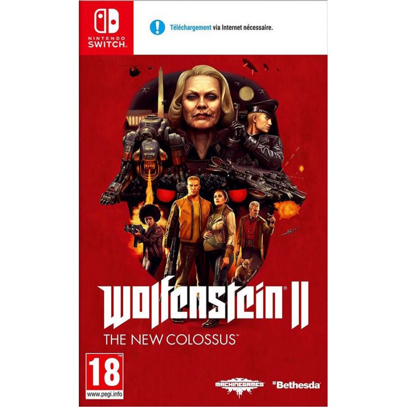 WOLFENSTEIN II THE NEW COLOSSUS SWITCH