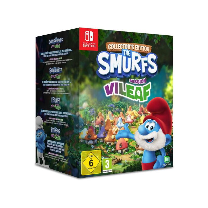 THE SMURFS (SCHTROUMPFS) : MISSION MALFEUILLE COLLECTOR EDITION SWITCH