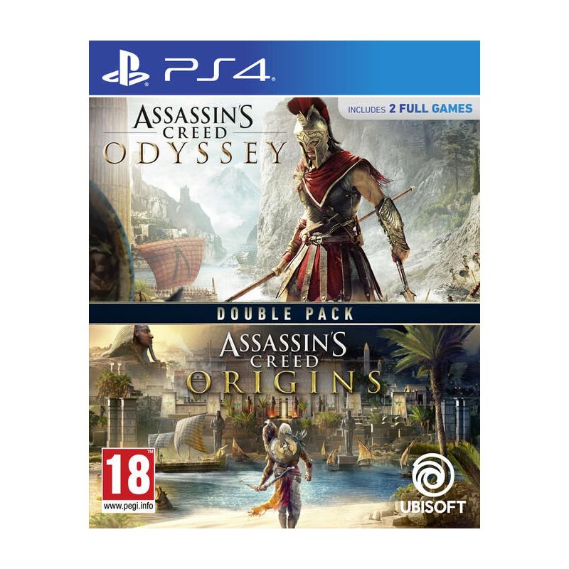 ASSASSINS CREED ORIGINS ET ODYSSEY PS4 (2JEUX)