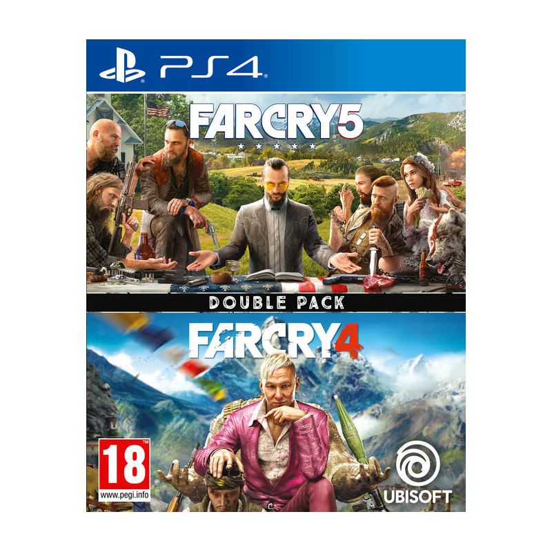 FAR CRY 4 ET 5 DOUBLE PACK (2 JEUX) PS4