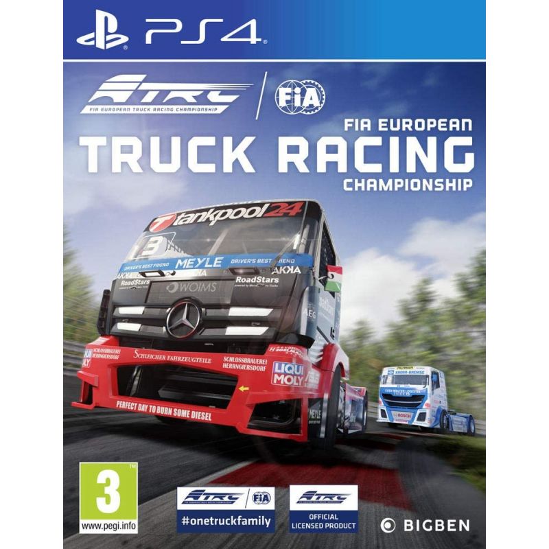 FIA EUROPEAN TRUCK CHAMPIONSHIP PS4