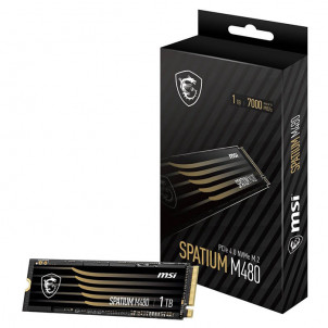 SSD NVME GEN4 MSI SSD SPATIUM M480 PCIE 4.0 1000 GO ( COMPATIBLE PS5)