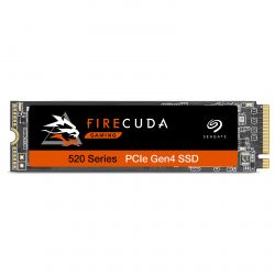SSD NVME GEN 4 SEAGATE FIRECUDA 520 1TO - ZP1 - M.2 2280 NVME 1.4 - PCIE 4.0 X4 (COMPATIBLE PS5)