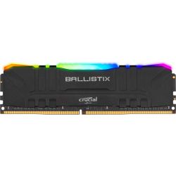 DDR 4 3600 MHZ CRUCIAL BALLISTIX 8GO DDR4-3600 RGB (NOIR) CL16