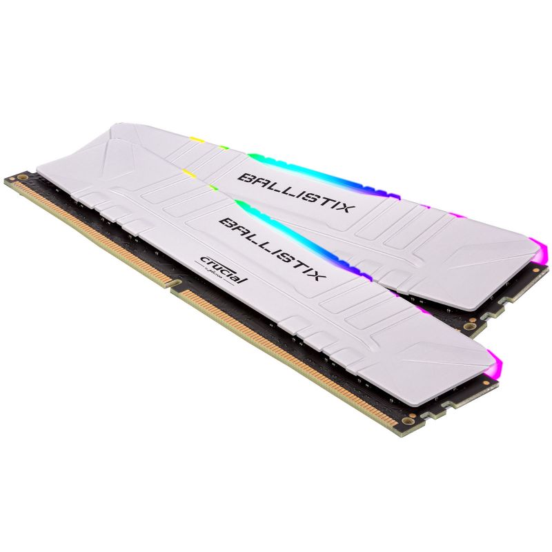 DDR4-3600 RGB CRUCIAL BALLISTIX 2X8GO(BLANC) DDR4-3600 RGB CRUCIAL BALLISTIX 2X8GO(BLANC)