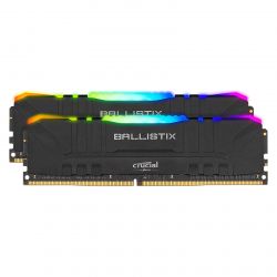 DDR 4 3200 MHZ BALLISTIX BLACK RGB DDR4 32 GO (2 X 16 GO)