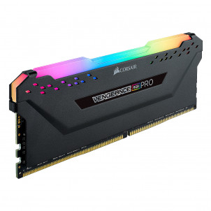 DDR 4 3600MHZ CORSAIR VENGEANCE RGB 16GO ( 2X8GO) NOIR