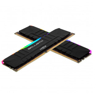 DDR 4 3600 MHZ 8G (1X8G) BALLISTIX BLACK RGB