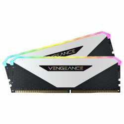 DDR 4 3600MHZ CORSAIR VENGEANCE RGB RT - DDR4 - KIT - 16 GO: 2 X 8 GO - 3600 MHZ / PC4-28800 KIT WHITE