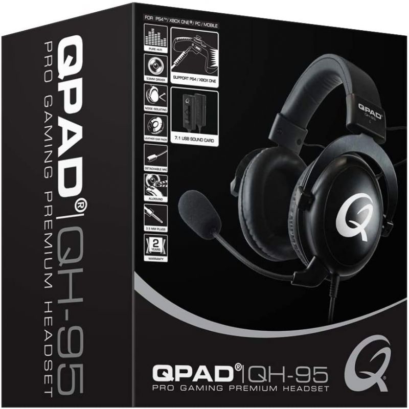 CASQUE GAMING QPAD QH-95 NOIR (MULTI)