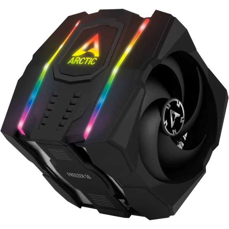 VENTIRAD ARCTIC FREEZER 50 - VENTILATEUR PROCESSEUR POUR SOCKET INTET ET AMD A-RGB