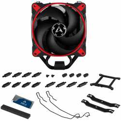 ARCTIC FREEZER 34 ESPORTS - VENTILATEUR PROCESSEUR POUR SOCKET INTET ET AMD, ROUGE