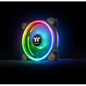 VENTILATEUR BOITIER THERMALTAKE RIING TRIO 14 RGB TT PREMIUM - 140MM - 4 PINS