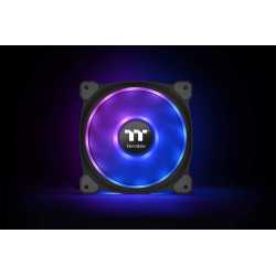 VENTILATEUR BOITIER THERMALTAKE RIING DUO 14 LED RGB TT PREMIUM EDITION 3ER PACK (140X140X25MM) - 4 PINS