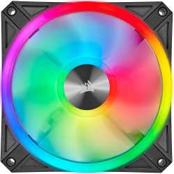 VENTILATEUR BOITIER CORSAIR ICUE QL120 RGB TRIPLE FAN +LIGHTING NODE CORE -120MM - 4PINS