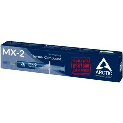 ARCTIC MX 2 4G - PATE THERMIQUE PROCESSEUR HAUTE PERFORMANCE