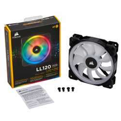 VENTILATEUR BOITIER CORSAIR LL SERIES LL120 RGB - 120 MM - 4PINS