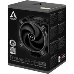 VENTIRAD ARCTIC FREEZER 34 ESPORTS DUO - VENTILATEUR PROCESSEUR POUR SOCKET INTET ET AMD, GRIS