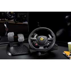 VOLANT THRUSTMASTER T80 FERRARI 488 GTB EDITION + PEDALIER