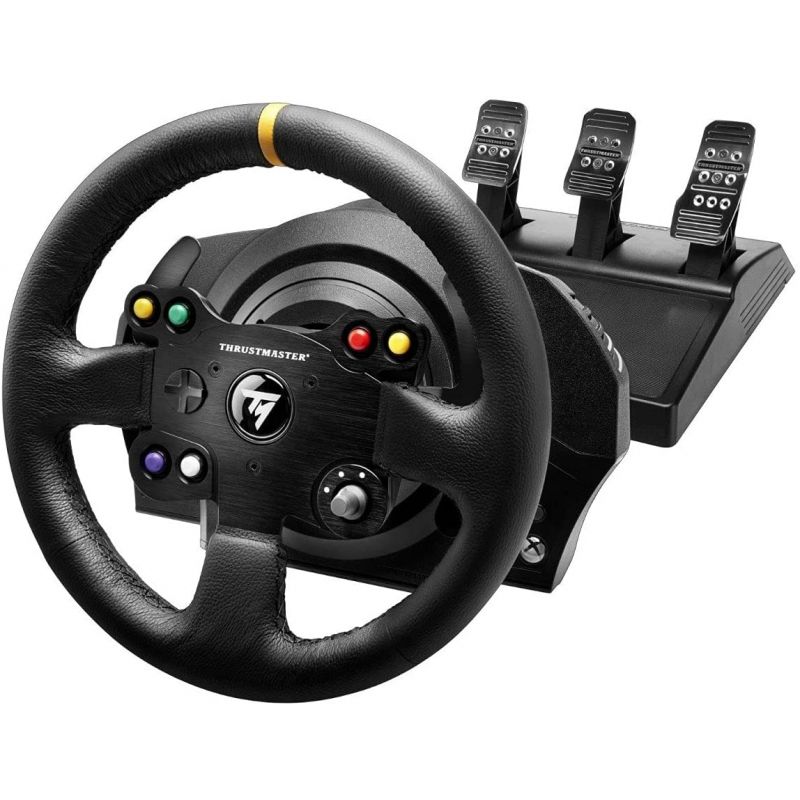 VOLANT THRUSTMASTER T300RS GT ED.LICENCE GRANTURISMO + PEDALIER METAL 3  PEDALES
