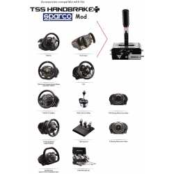 THRUSTMASTER TSS HANDBRAKE SPARCO MOD + FREIN A MAIN PROGRESSIF