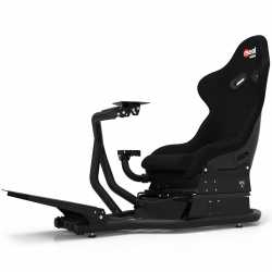RSEAT RS1 SIMULATOR SIEGE ALCANTARA NOIR / CHASSIS NOIR SPECIAL EDITION