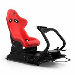 RSEAT S1 SIEGE DE COURSE ( BAQUET NOIR / CHASSIS NOIR & ROUGE)