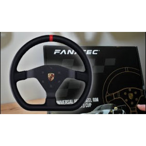 FANATEC PODIUM WHEEL RIM PORSHE 911 GT3 CUP LEATHER