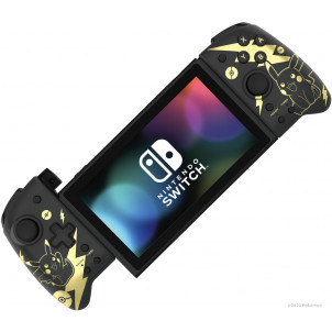 MANETTE HORI SPLIT PAD PRO PIKACHU BLACK ET GOLD EDITION SWITCH