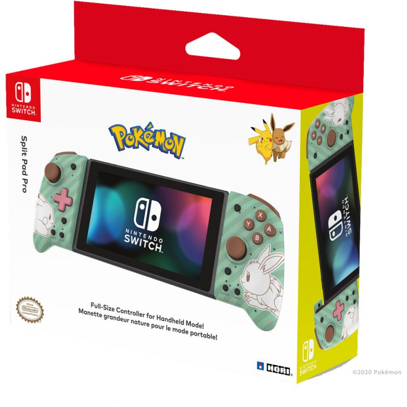 MANETTE HORI SPLIT PAD PRO PIKACHU & EEVEE EDITION SWITCH