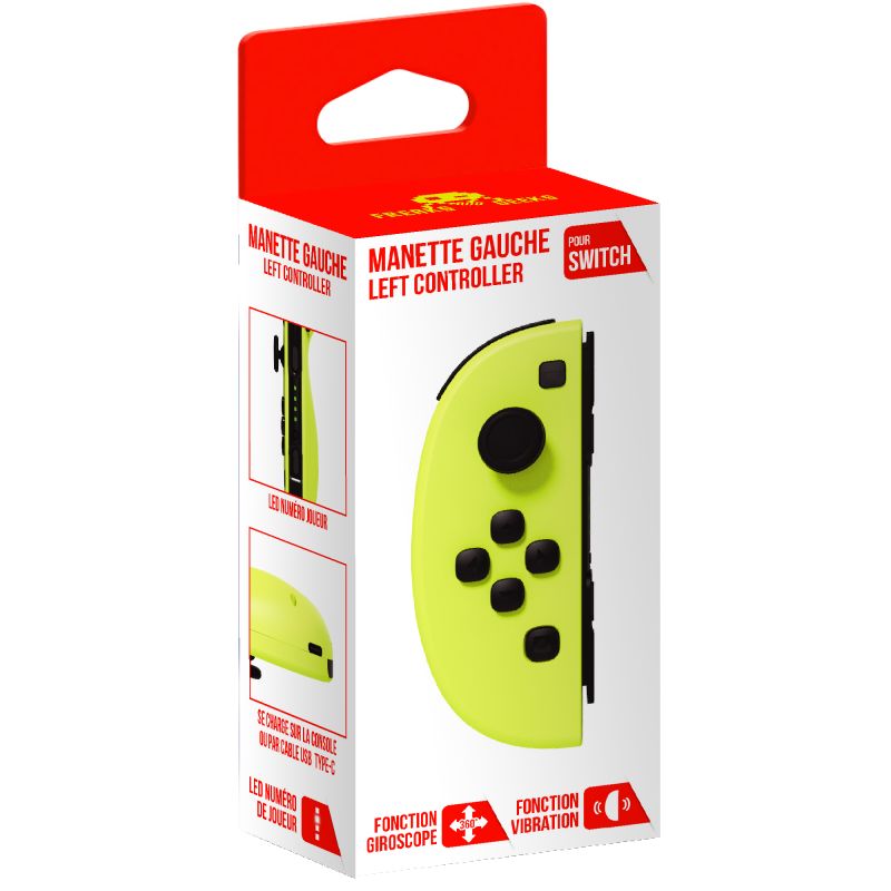 MANETTE JOY CON GAUCHE JAUNE FREAKS SWITCH