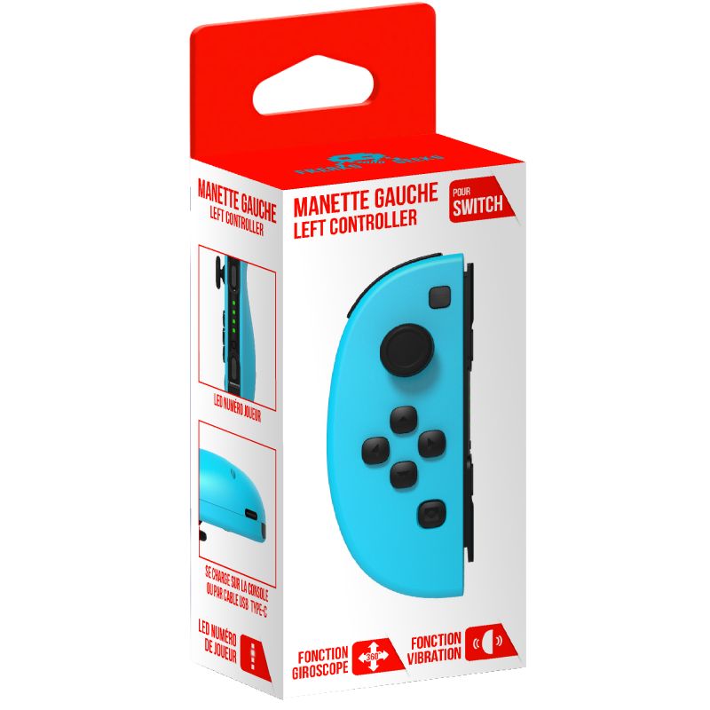 MANETTE JOYCON GAUCHE FREEKS TURQUOISE SWITCH