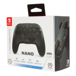 MANETTE NANO AVEC PALETTES POWER A - SANS FIL- NOIR SWITCH