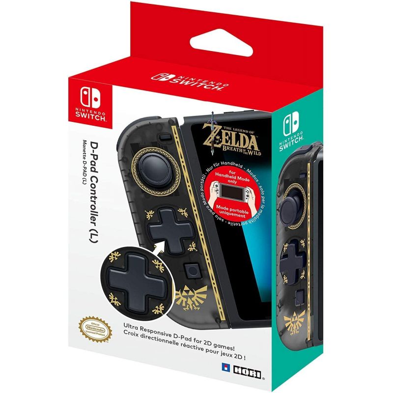 MANETTE SWITCH HORI - JOY CON GAUCHE D-PAD- ZELDA